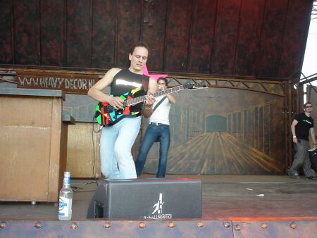 Juan Sanchez playing the guitar!