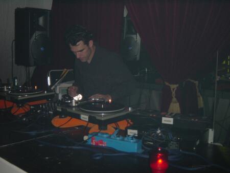 DJ Ian Carey in de Studio