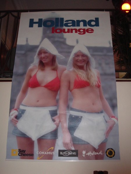 Flyer van De Holland Lounge