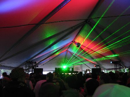 Music Institute tent